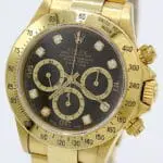 Rolex Daytona 16528 Zenith - Inverted 6, Diamond Dial, Super Rare
