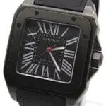Cartier Santos 100 Carbon WSSA0006 9/2015 "Full Set"