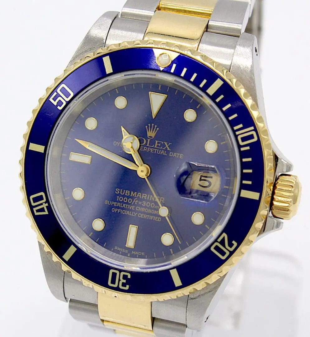 Rolex Submariner Ref.: 16613 St/G Y-Serial Box + Papiere