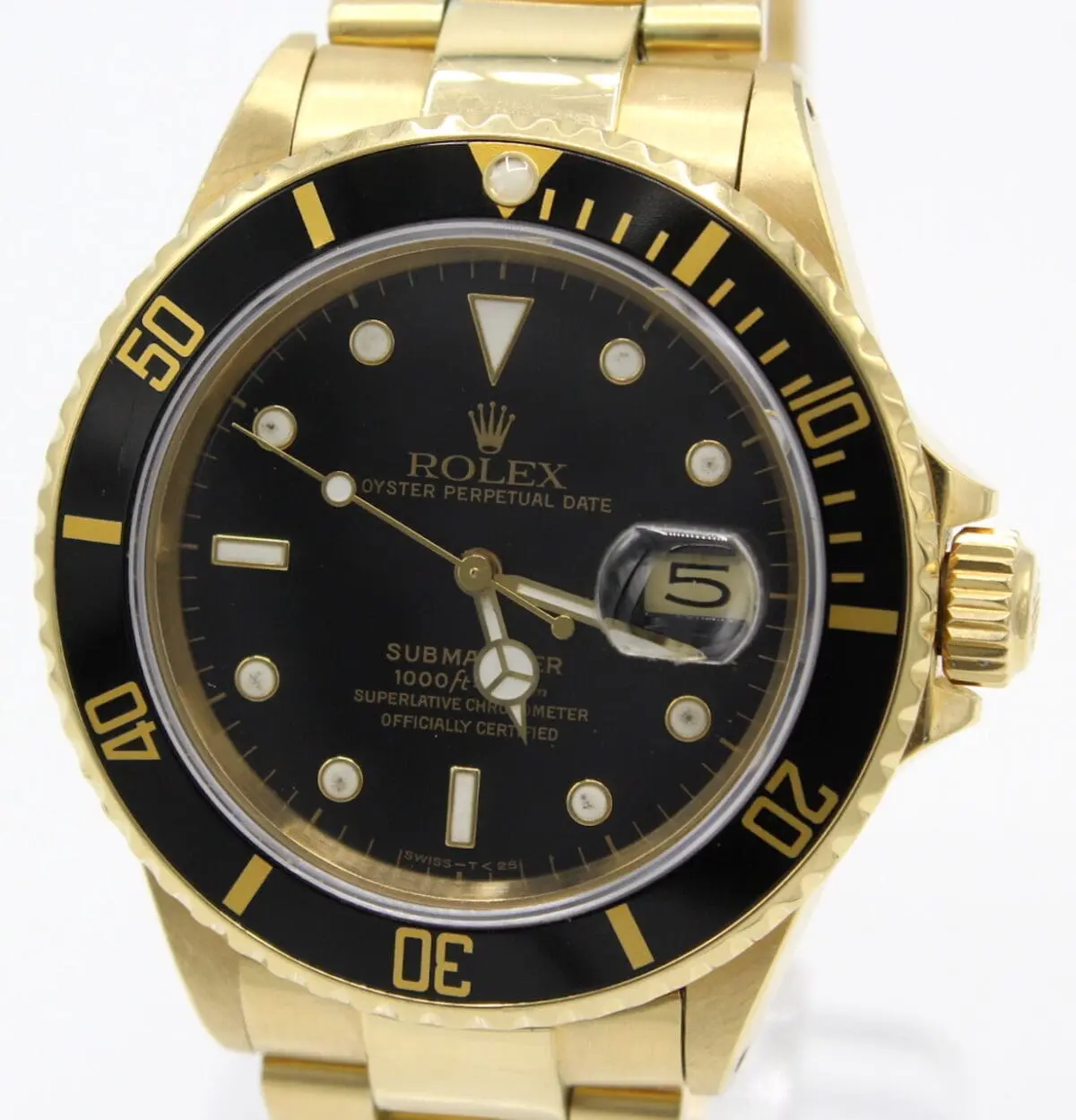 Rolex Submariner Date Ref.: 16808 v. 1987 Box + Papiere + orig. Rechnung