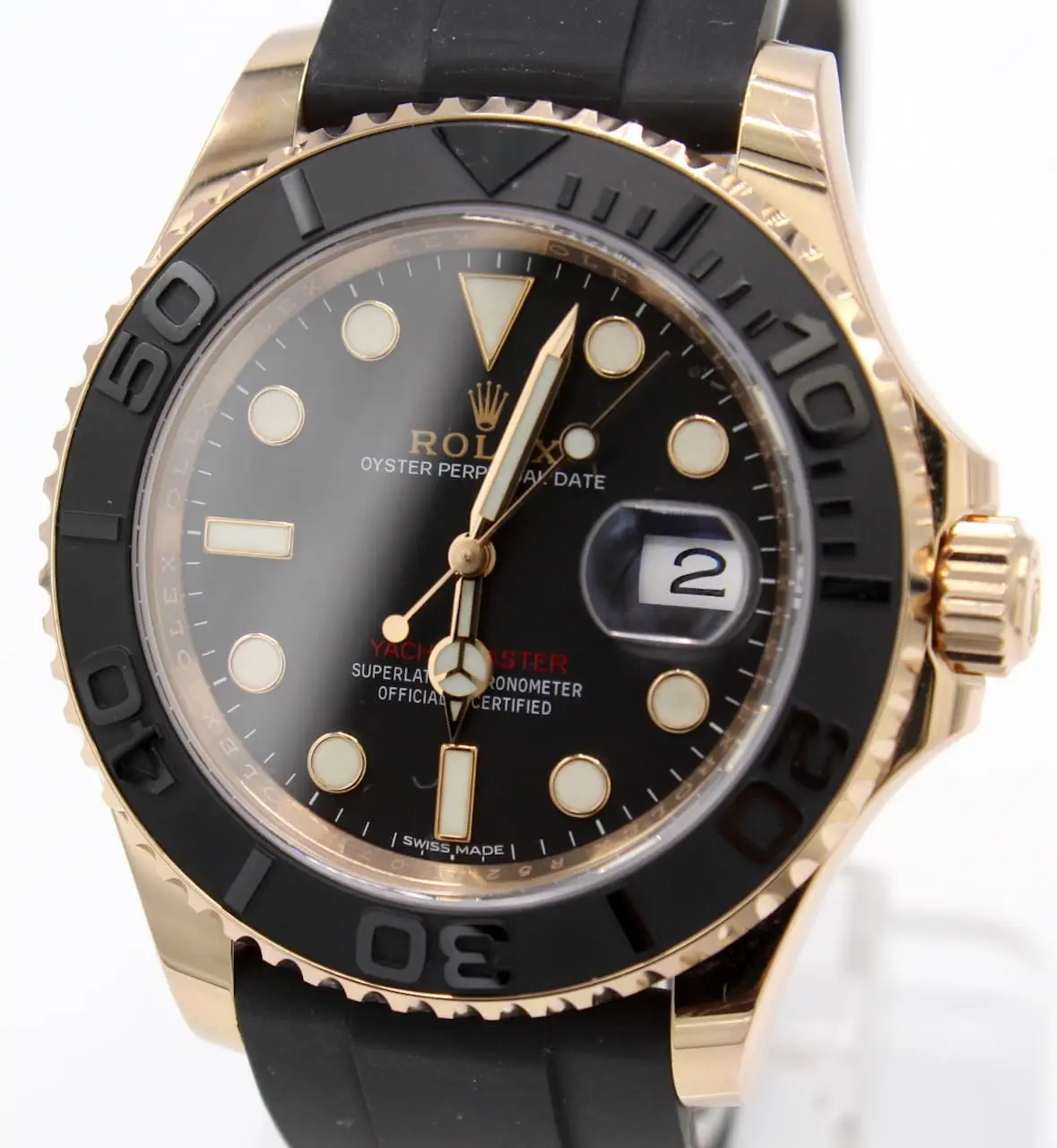 Rolex Yacht-Master Ref.: 116655 v. 9/2018 LC200 "Full Set"
