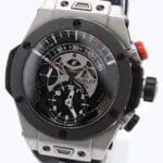 Hublot Big Bang 45mm Unico Retrograde Box and papers on request with steel bracelet