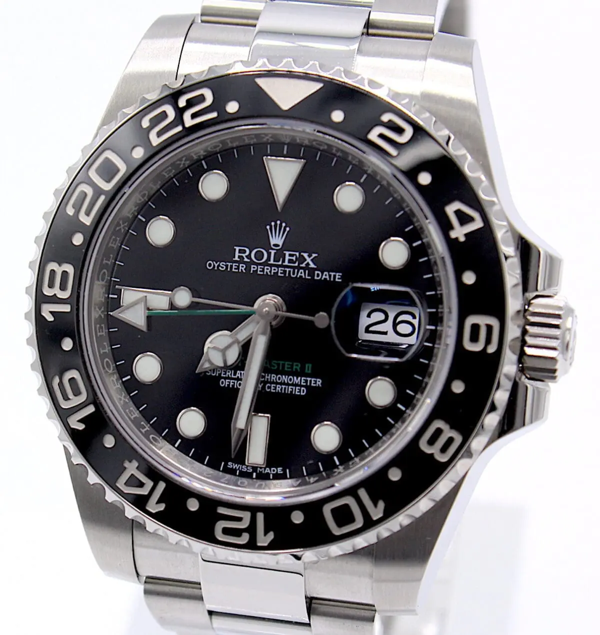 Rolex GMT Master von 08/2018 Box + Papiere LC410