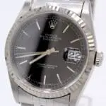Rolex Datejust Ref.:16234 from 2002 WG bezel box and papers