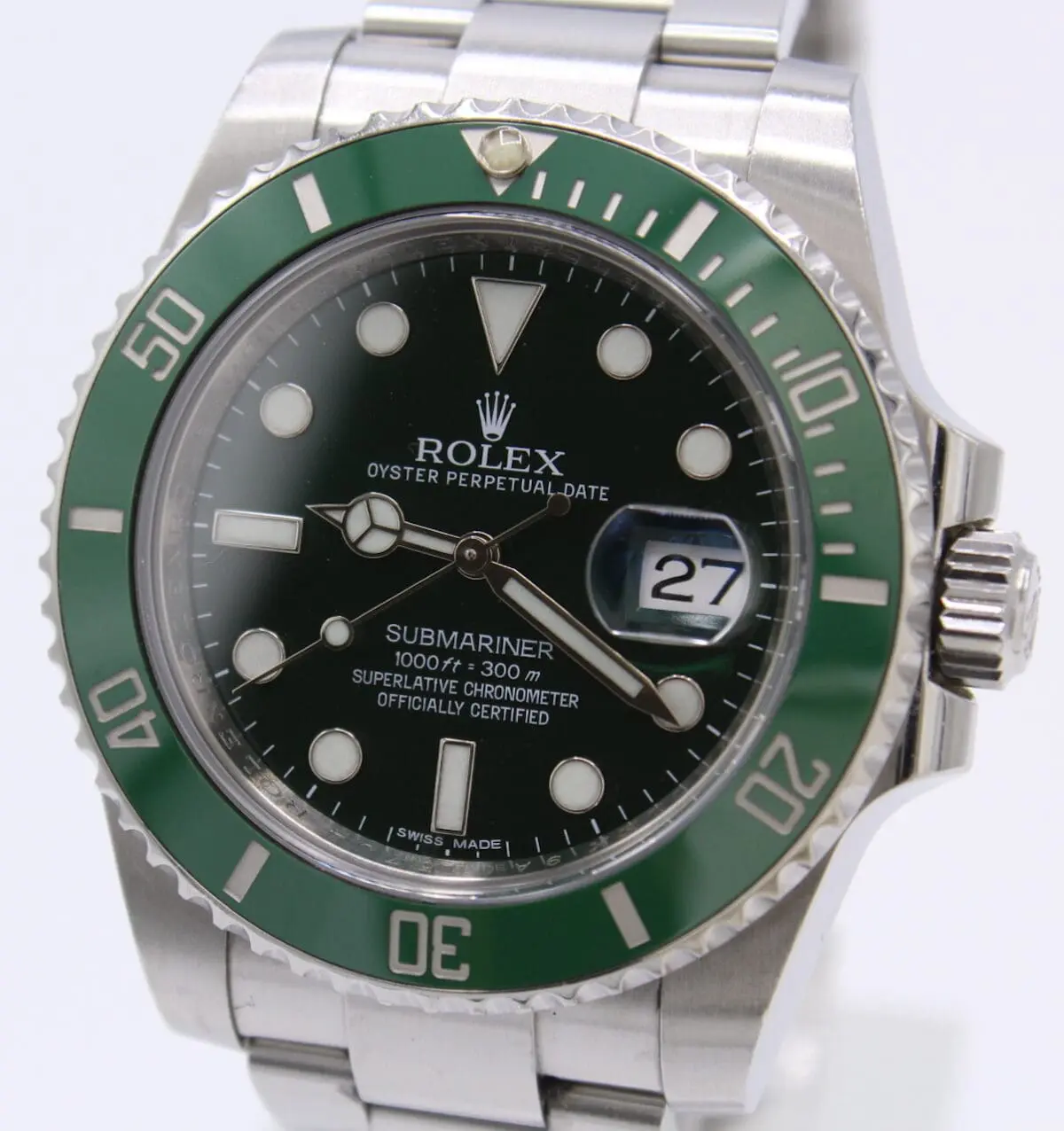Rolex Submariner 116610LV / ca. 2011 / box and papers