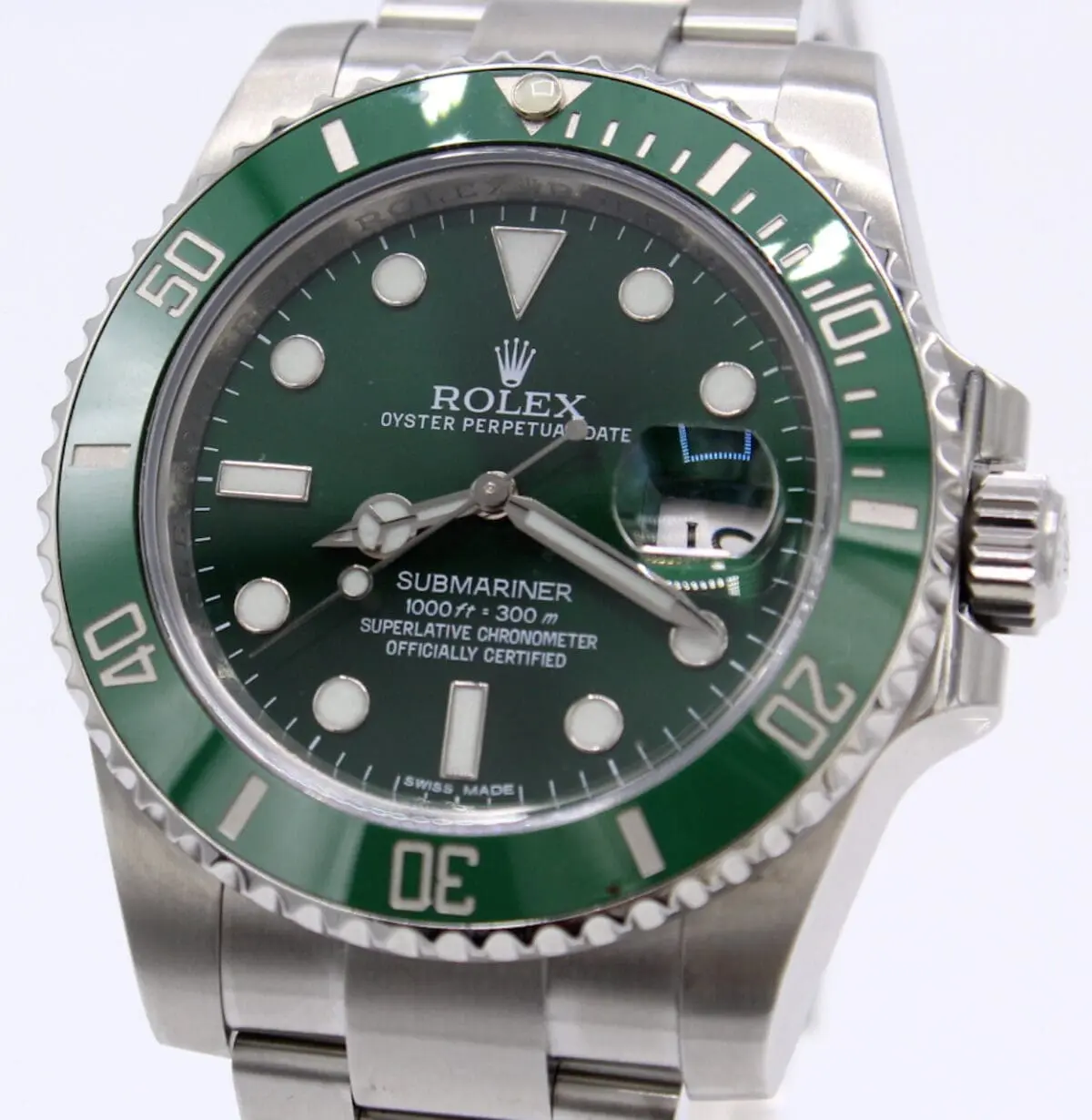 Rolex Submariner 116610LV 10/2013 LC100 FULL SET