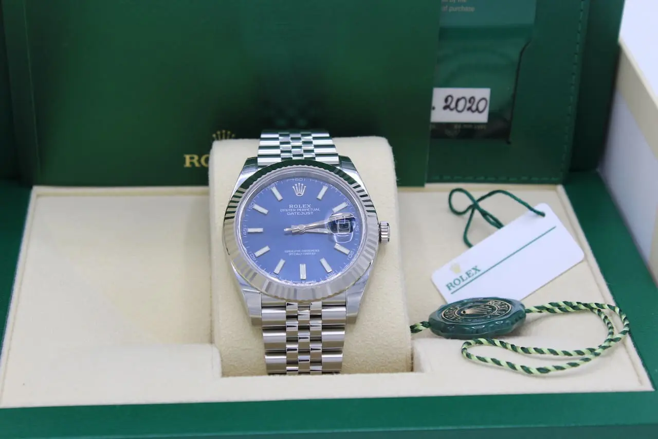 Rolex Datejust Ref.: 126334 from 10/2020 / EU 16% VAT shown
