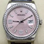 Rolex Datejust Ref.: 116189 WG Pink Waves Diamond Full Set