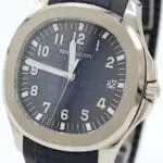 Patek Philippe Aquanaut white gold from 12/2017 German