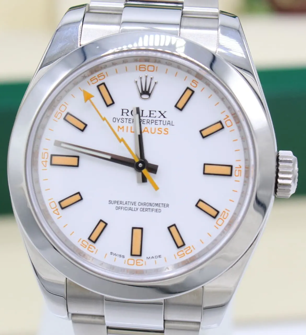 Rolex Milgauss Ref.: 116400 from 09/2016 LC888 Full Set
