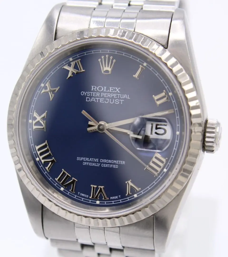 Rolex Datejust Ref.:16234 WG Lünette von ca.1996