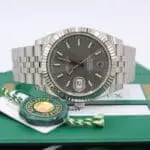 Rolex Datejust Ref.: 126334 Rhodium Dial from 09/2019 Full Set LC200