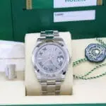 Rolex Datejust Ref.: 126300 Wimbledon Dial / 2020 LC100