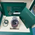 Rolex GMT Master Ref. 126710BLRO - 12/2021 - LC100 First purchase invoice -
