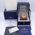 Corum Bubble stainless steel men's watch Ref.: 163.250. Full Set