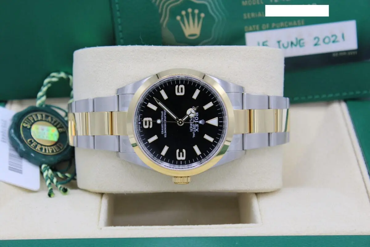 Rolex Explorer Ref.: 124237 - 6/2021 - NEU - Full Set - Stickers -