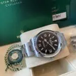 Rolex Explorer Ref. 124270 from 2021 - NEW - Full Set - New Card -