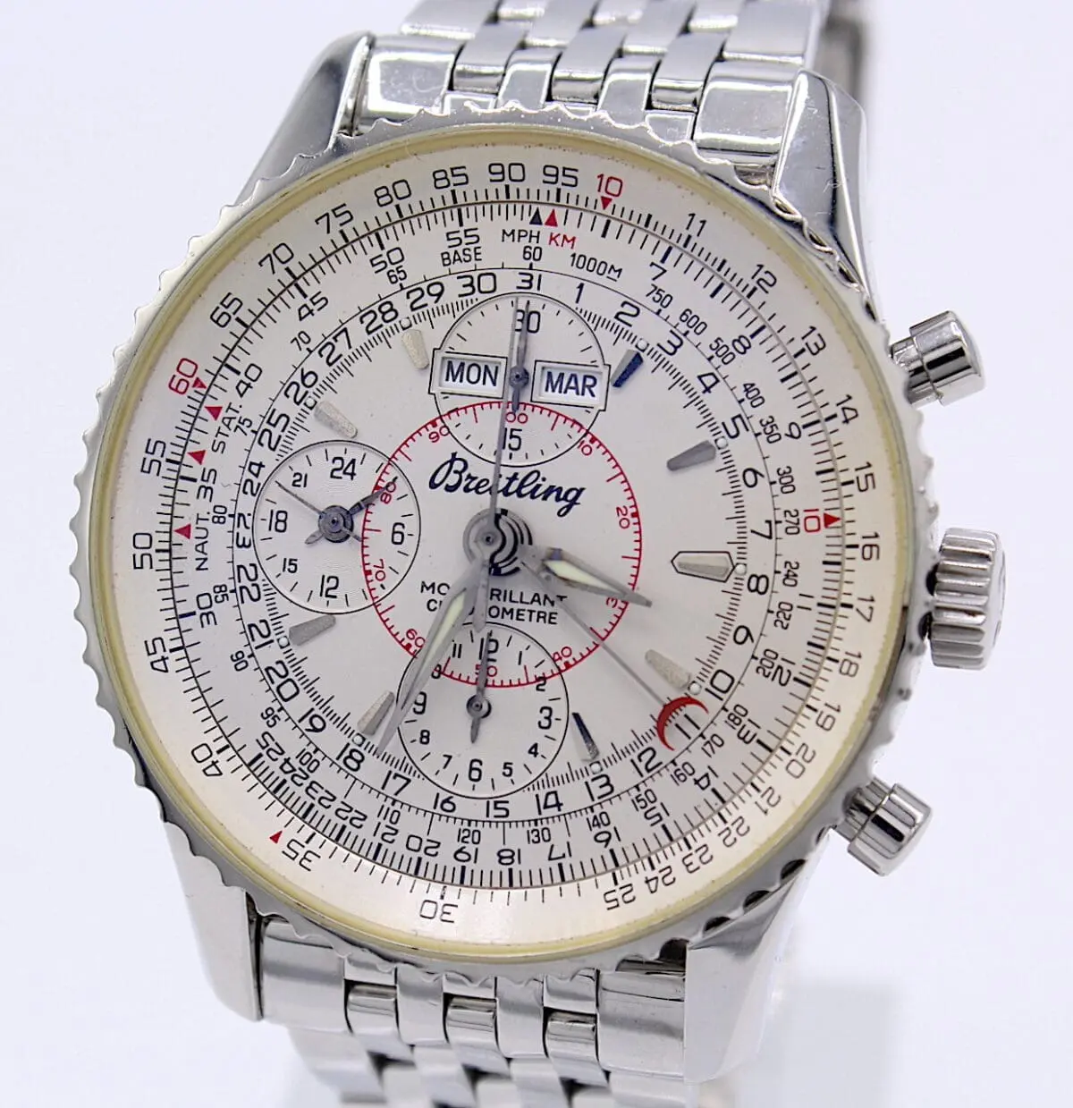 Breitling Montbrillant Datora Ref.: A21330 / von 2004 / Full Set /