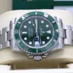 Rolex Submariner Ref.: 116610LV "HULK" - from 2016 - Box - Papers - LC150