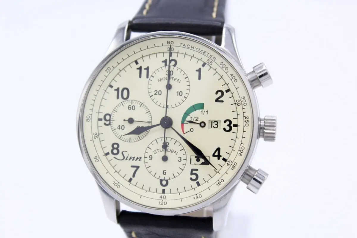 Sinn Jubiläumschronograph 956 - Fulda - 100 Komplett - Etui / Ful Set