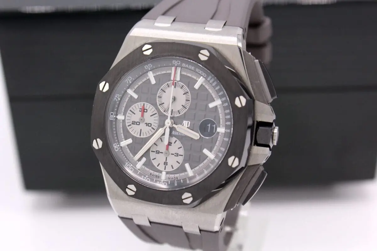 Audemars Piguet Royal Oak Offshore Chronograph / Ref.: 2640IO / Titan / Full Set