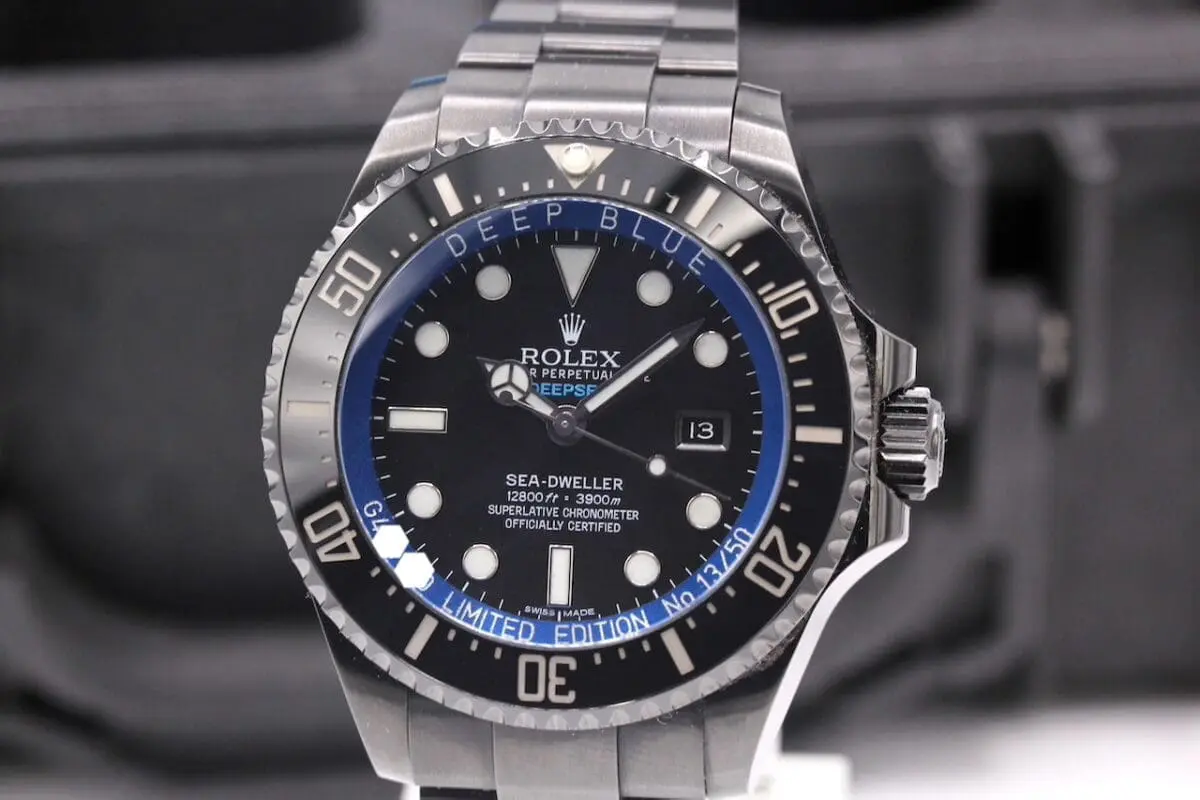 Rolex Deep Sea Deep Blue Ltd. Edition Antibes / DLC / EU / Full Set / Ref.: 116660