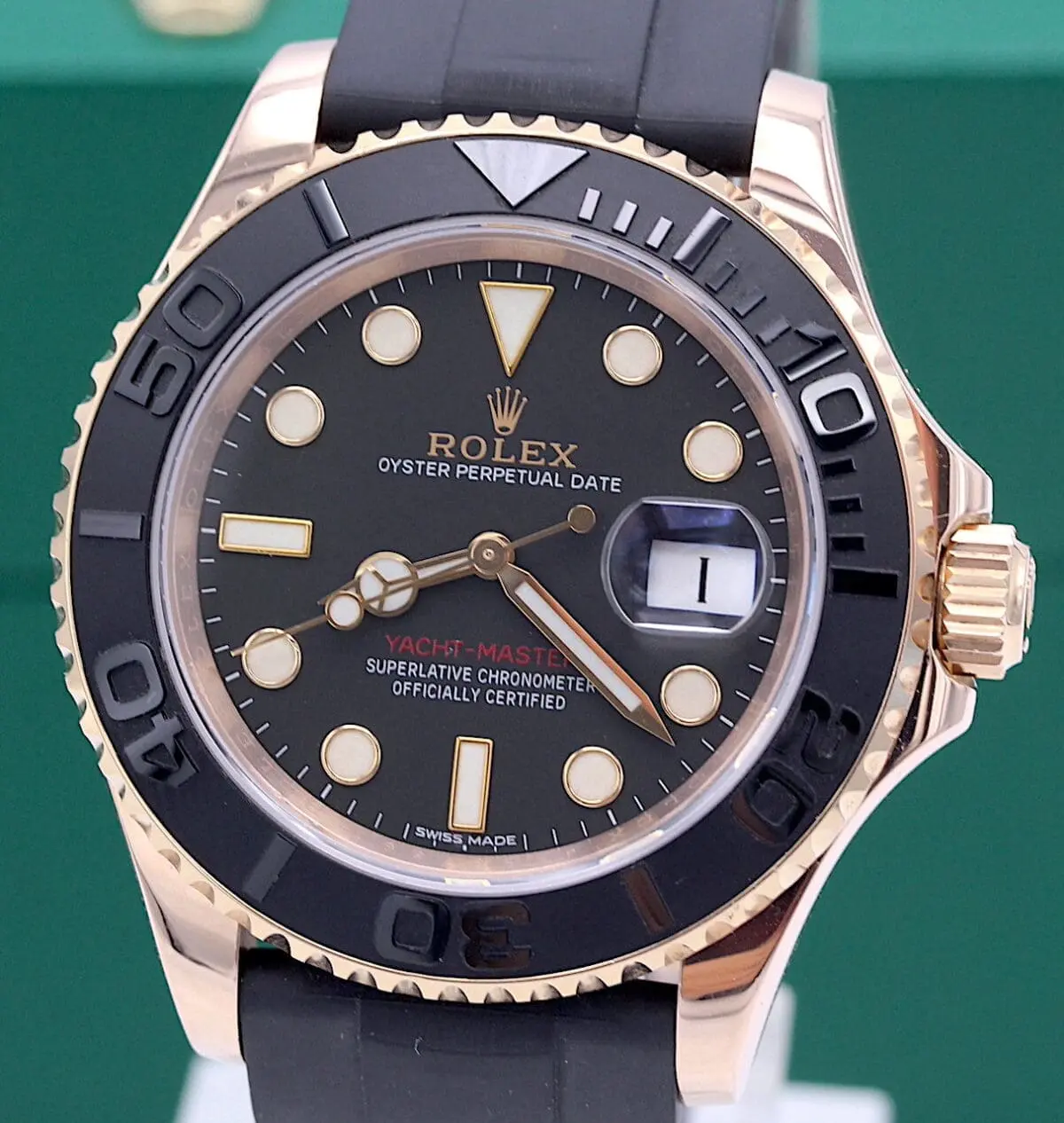 Rolex Yacht-Master Ref.: 116655 / Neuzustand / 2017 / EU / Full Set