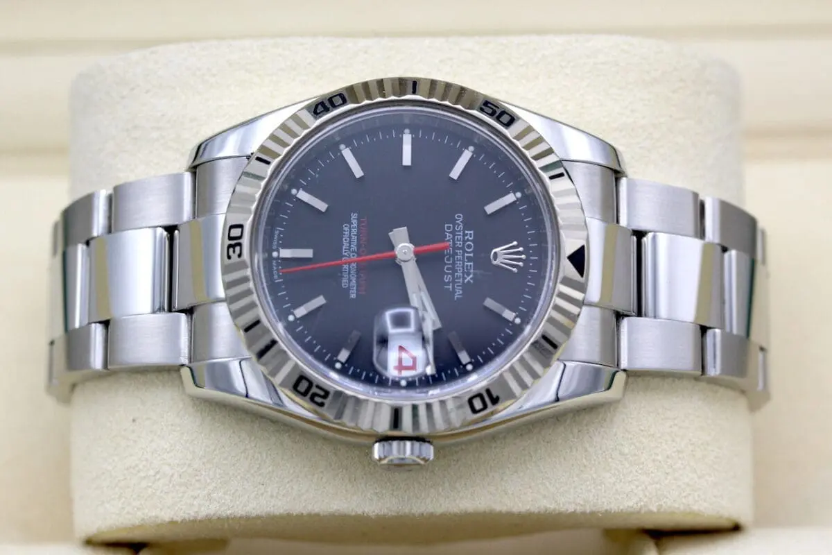 Rolex Datejust Turn-O-Graph Ref.: 116264 / 2007 / B+P /