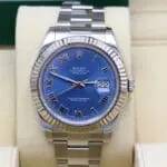 Rolex Datejust Ref.: 116334 / Blue Roman Dial / 2015 / B+P