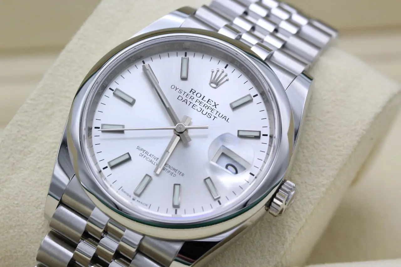 Rolex Datejust Ref.: 126200 / 2022 / NEW / Jubileé Band / Full Set /