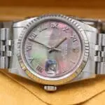 Rolex Datejust Ref.:16234 / MOP Dial / 1991 / WG Bezel / Full Set / Rare
