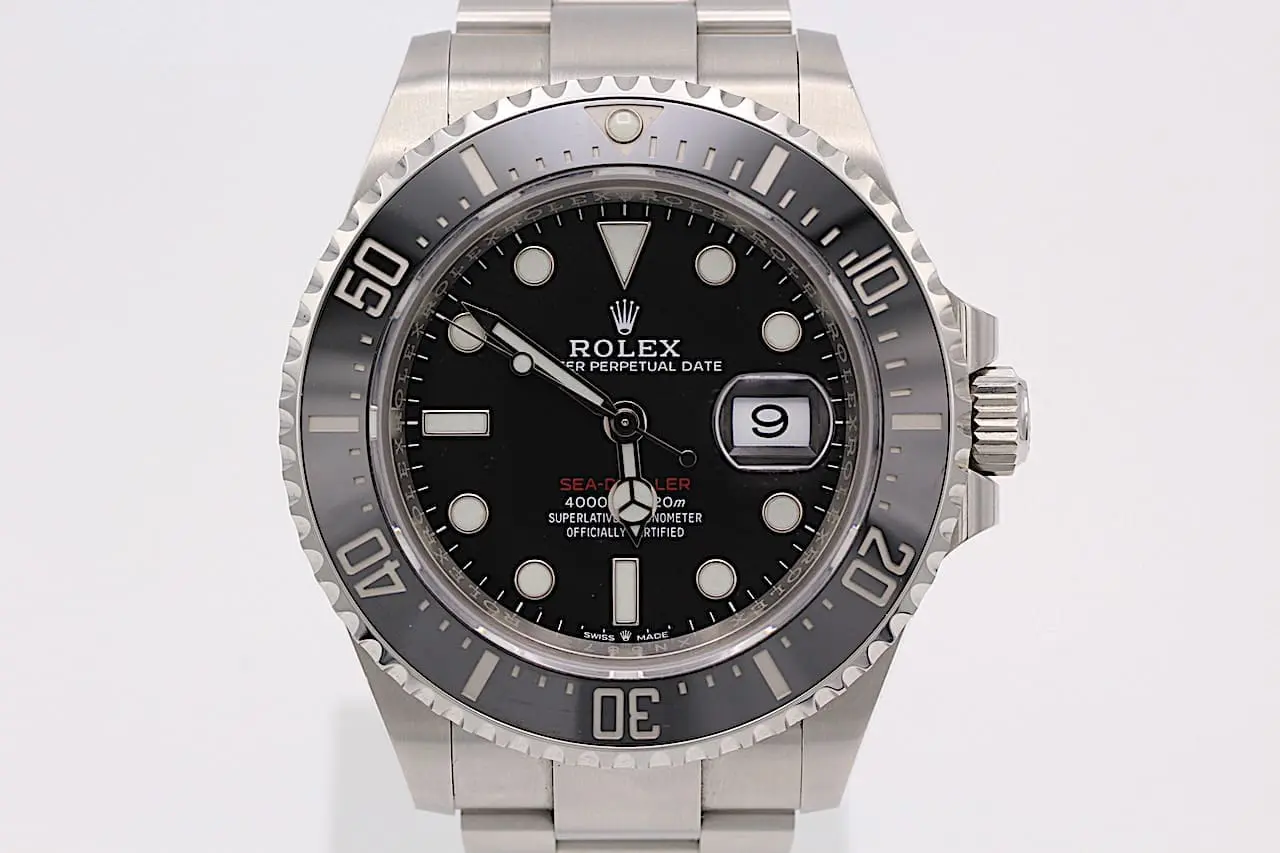 NEW Rolex Sea-Dweller Ref.: 126600 / 1-2021 / Box / Papers / Green Tag /