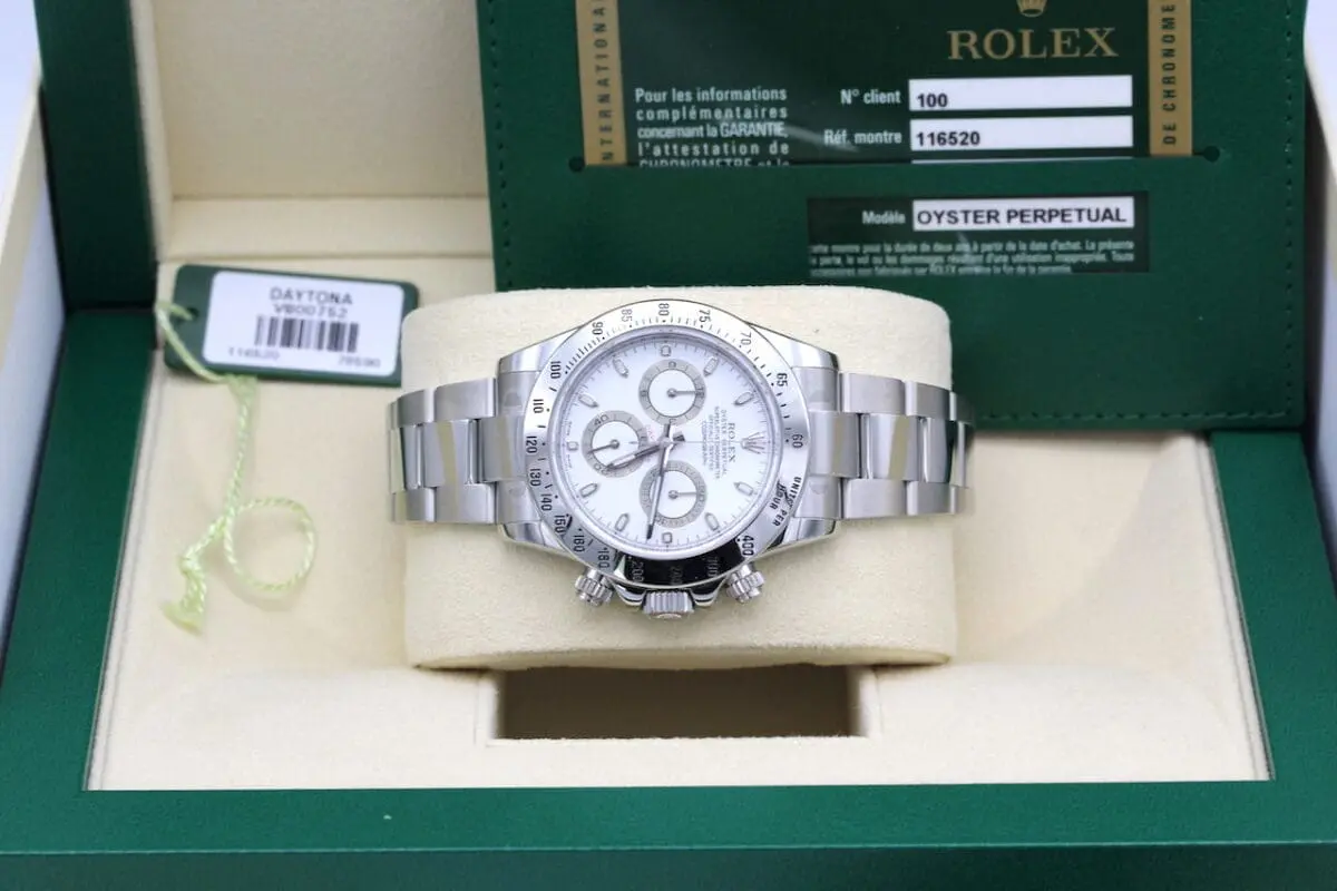 Rolex Daytona Ref.: 116520 / APH / LC100 / Stickers /