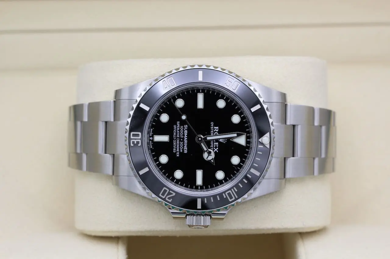 Rolex Submariner / Ref.: 124060 / 3-2022 / NEW / EU / Box & warranty card /