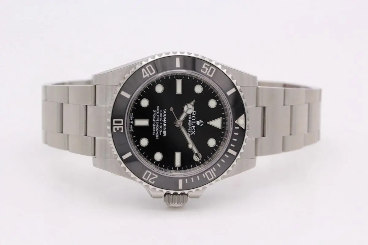Rolex Submariner / Ref.: 124060 / 5-2022 / Full Stickers / LC100