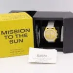 Omega Swatch Mission to Sun / NEW / with invoice /