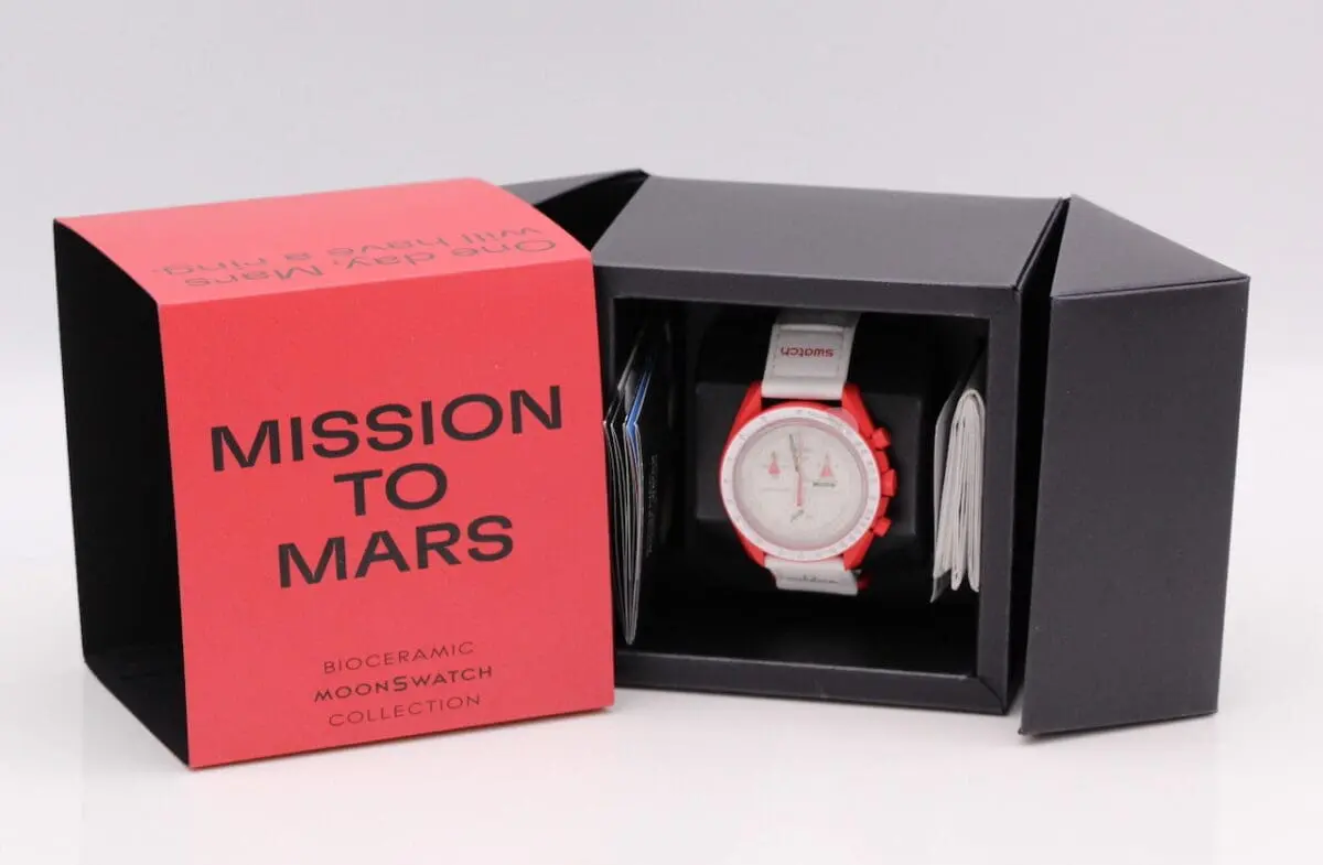 Omega Swatch Mission to Mars / NEU / mit Rechnung /