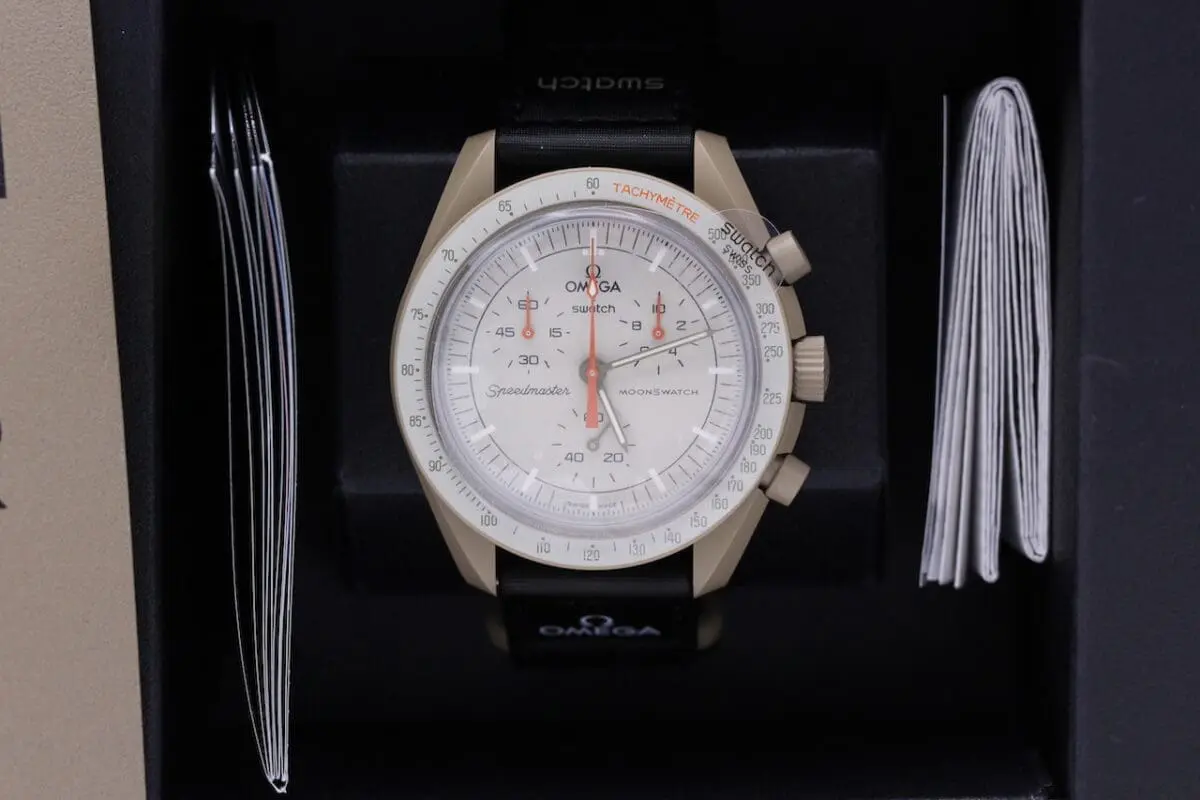 Omega Swatch Mission to Jupiter / NEU / mit Rechnung /
