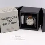 Omega Swatch Mission to Saturn / NEW / with original watch case Invoice / FULL