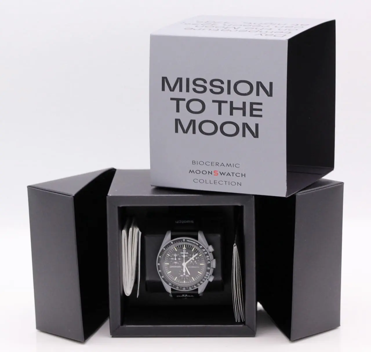 Omega Swatch "MISSION TO THE MOON" / NEW / B+P / 11-2022 /