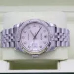 Rolex Datejust Ref.: 116234 / Jubilee dial set with diamonds / 2015 / B+P /