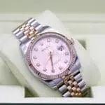 Rolex Datejust Ref.: 116231 / Pink Diamond Dial / 2009 / Full Set /