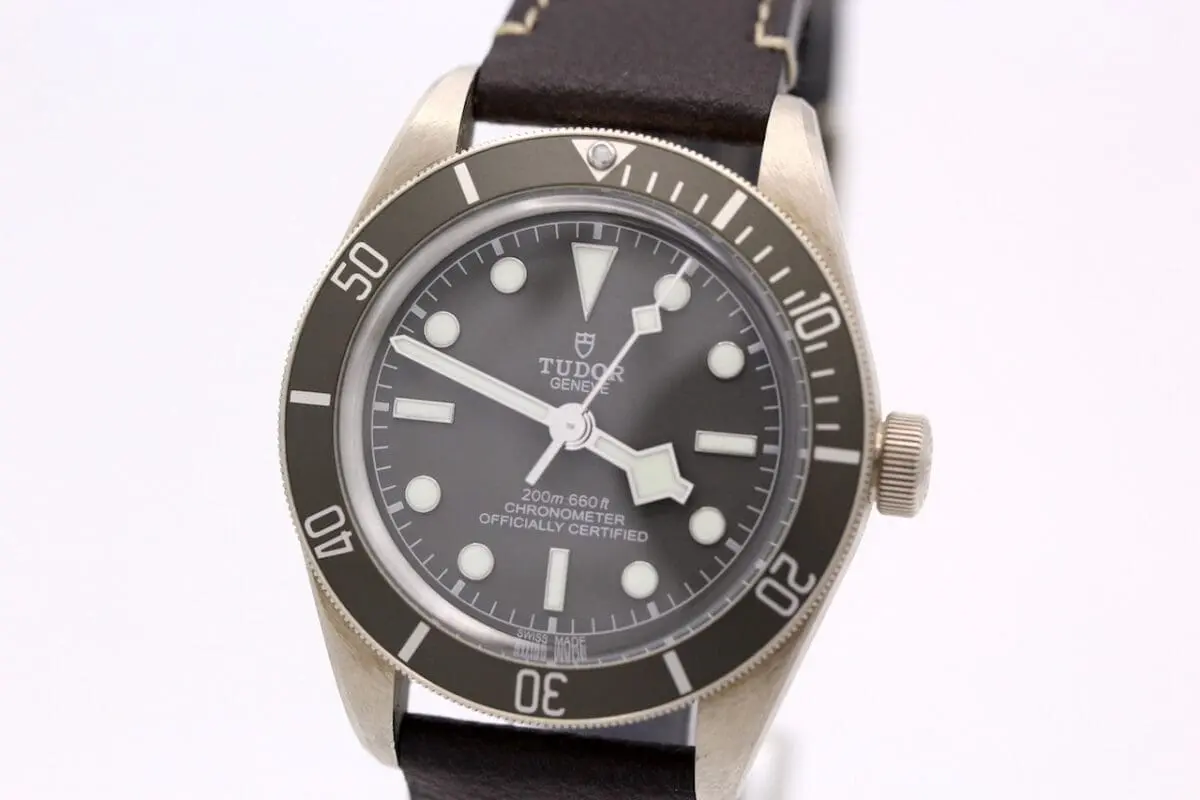 Tudor Black Bay Fifty-Eight / B+P / 01-2022 / 2 Straps / Silber