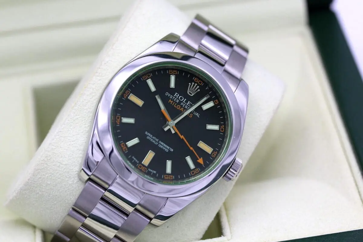 Rolex Milgauss Ref.: 116400GV / 04-2012 / Price Tag / Papers / Box / Booklet / FULL