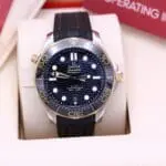 Omega Seamaster Diver 300M / rose gold steel / from 2020 / Full Set / LC100 /