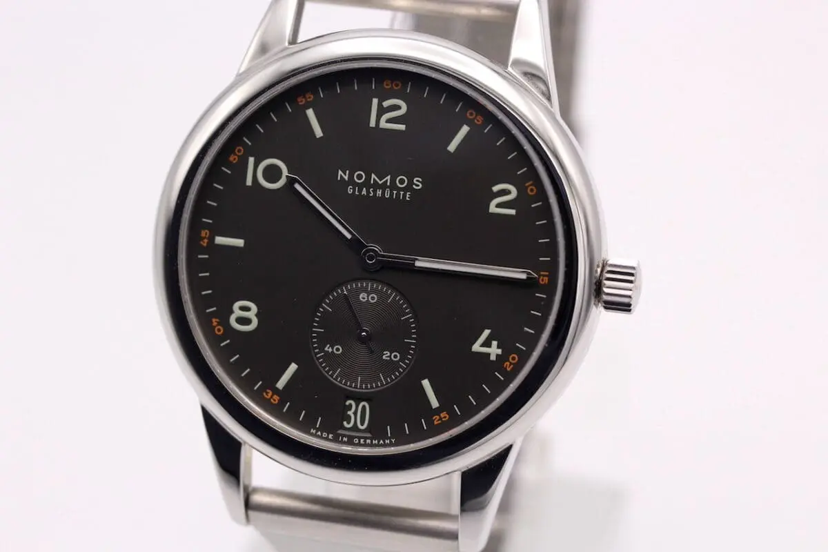 NOMOS Club Automat Datum Ref.: 774 / Stahlband / Neu / Full Set / von 2021 /