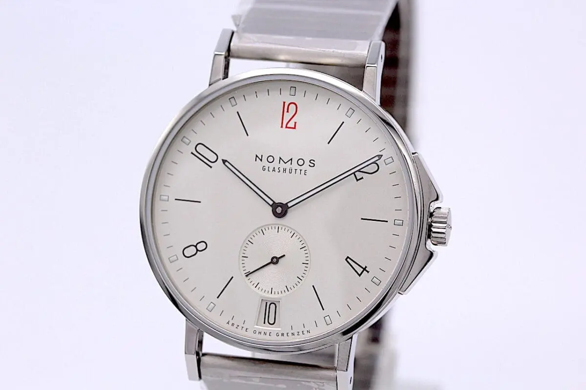 NOMOS Glashütte Ahoi Datum Für Ärzte Ohne Grenzen Ref.: 551.S2 / NEU / FULL / Ltd.