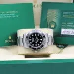 Rolex Submariner No Date / Ref.: 124060 / 03-2022 / Full Set / LC100