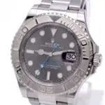 Rolex Yacht-Master Ref.: 116622 / 10-2017 / 40mm / Rhodium Dial / Full Set / LC100