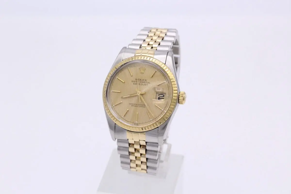 Rolex Datejust Ref.: 16013 v. 1985 "Tapestry dial" sehr guter Zustand